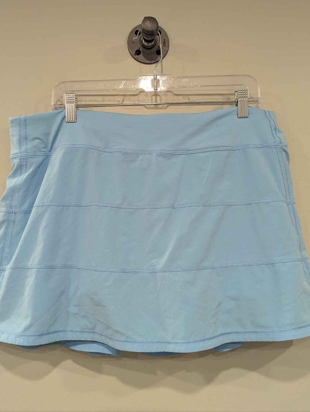 Lululemon Pace Rival Mid Rise Skirt In Blue Chill Size 14